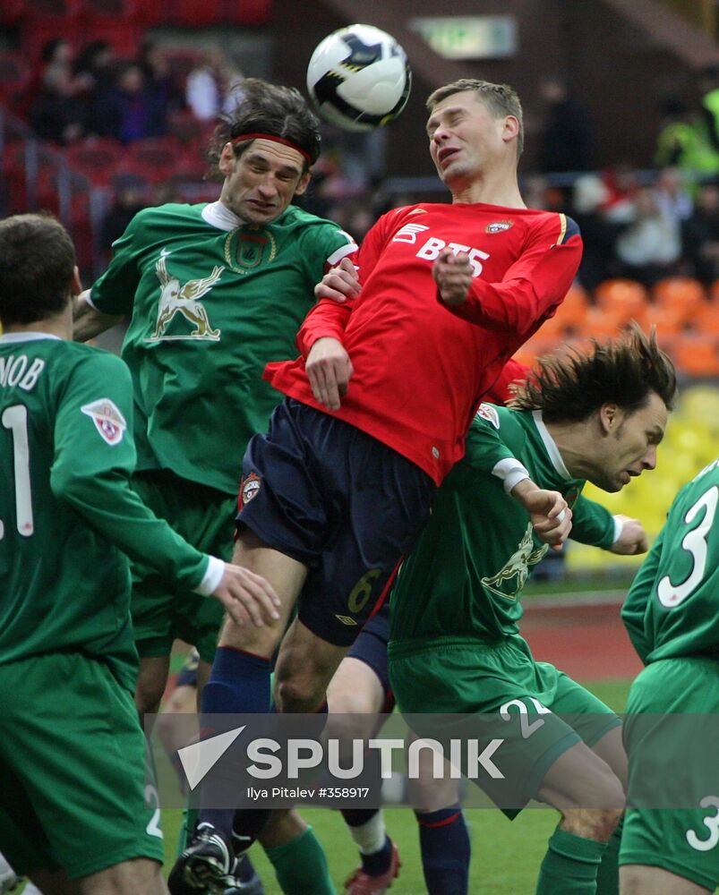 CSKA Moscow versus Rubin Kazan