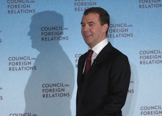 Dmitry Medvedev in Washington, D.C.
