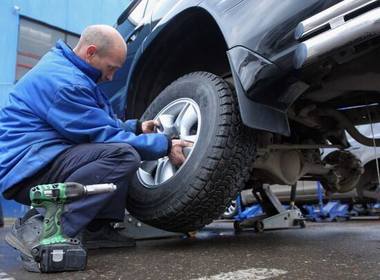 Tire fitting shops in Moscow