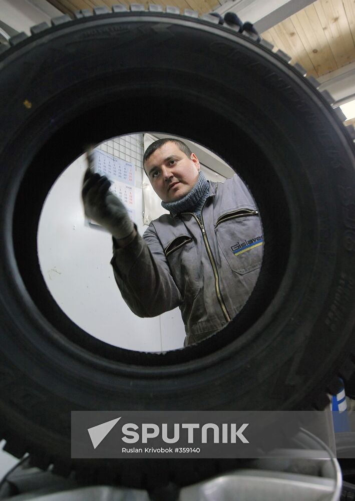 Tire fitting shops in Moscow