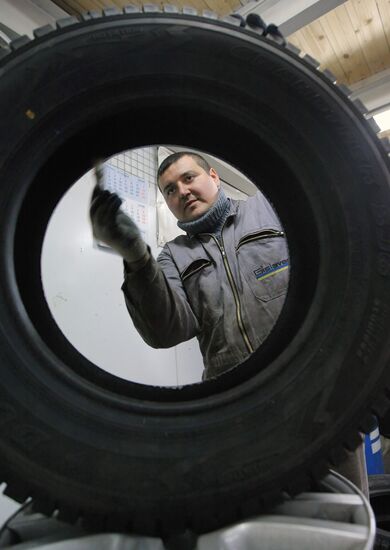 Tire fitting shops in Moscow