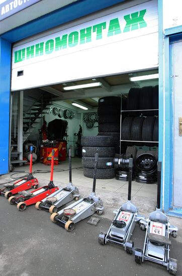 Tire fitting shops in Moscow