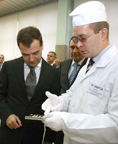 Dmitry Medvedev visits Izhevsk