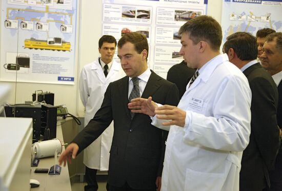 Dmitry Medvedev visits Izhevsk