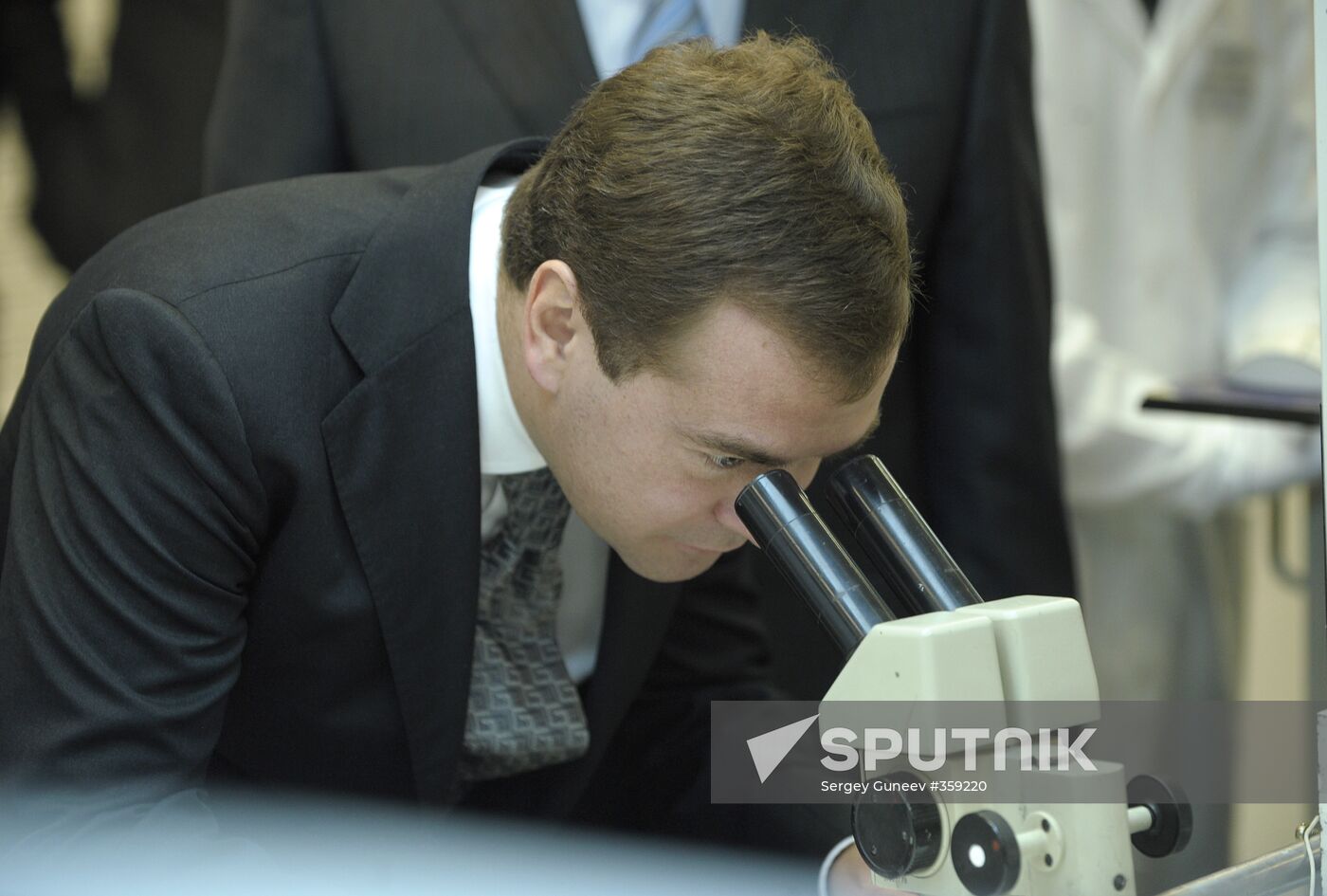 Russian President Dmitry Medvedev visits Izhevsk