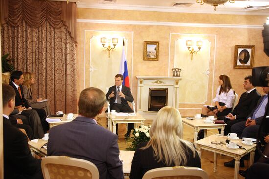 President Dmitry Medvedev visits Izhevsk