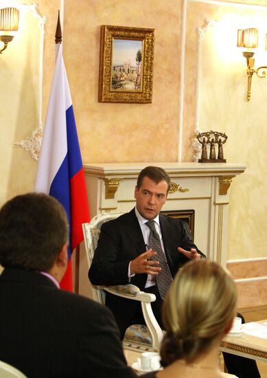 President Dmitry Medvedev visits Izhevsk