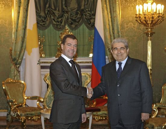 Cypriot president visits Moscow