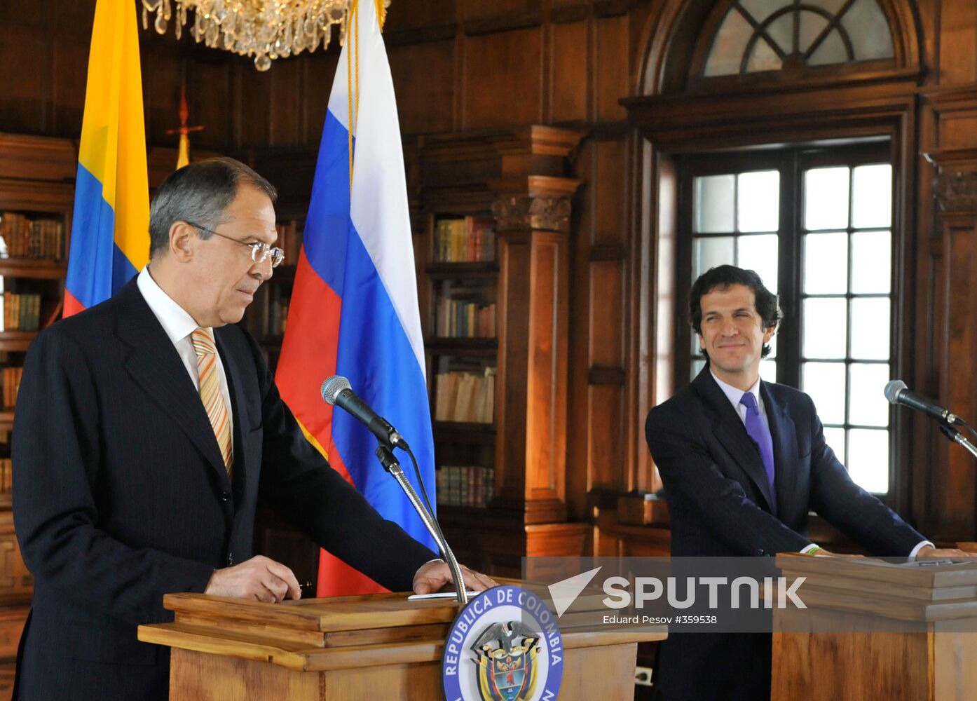 Sergei Lavrov's visit to Colombia