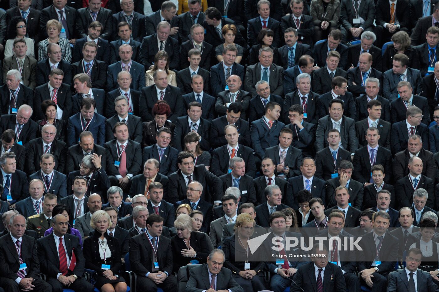 10th meeting of United Russia party