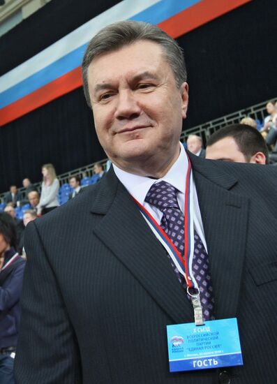10th congress of United Russia party