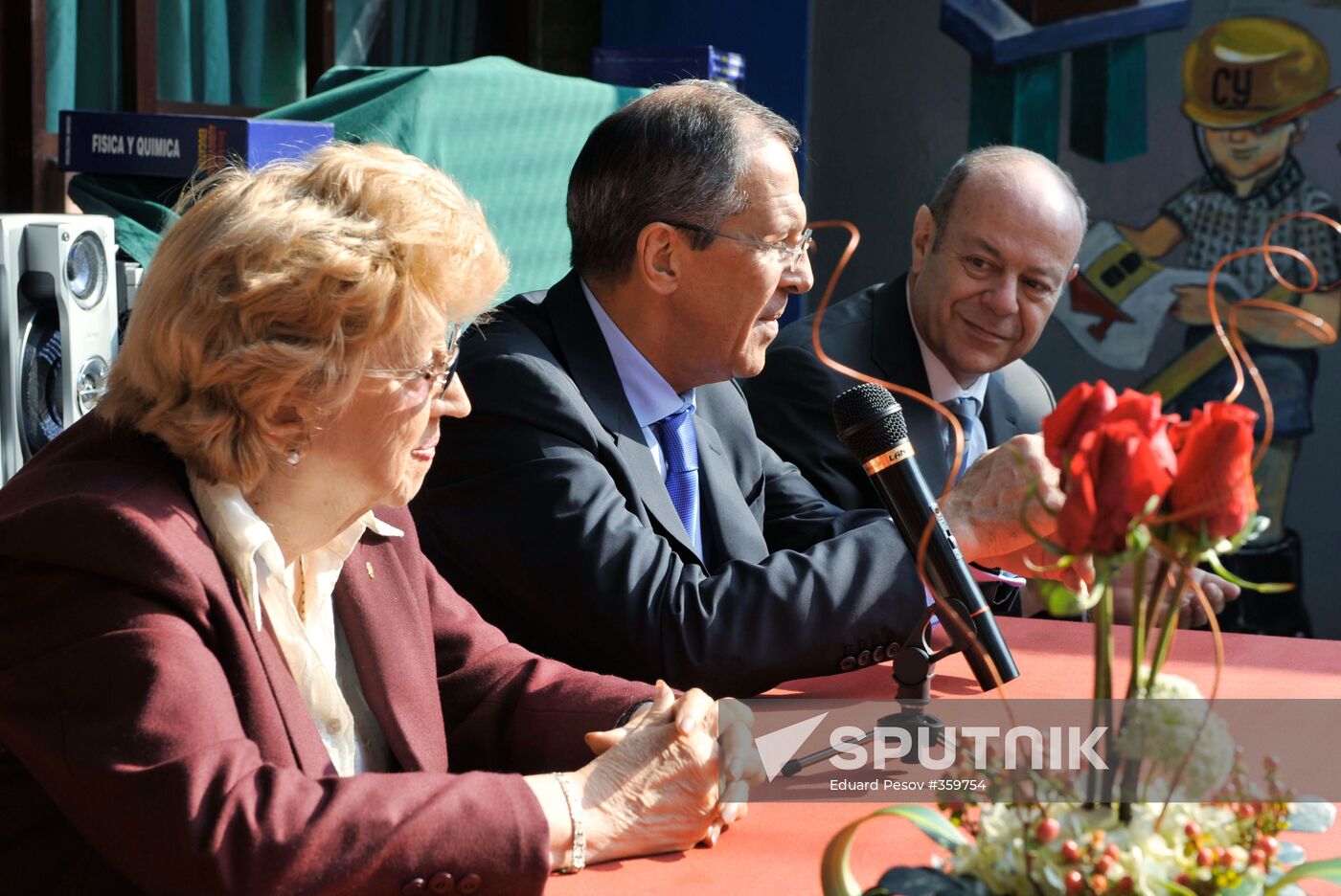 Sergei Lavrov visiting Peru