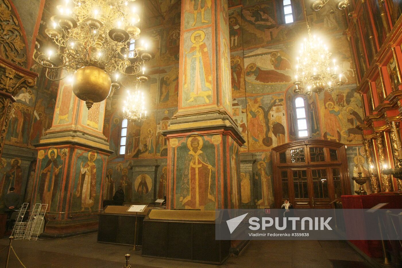 Moscow Kremlin's Archangel Cathedral