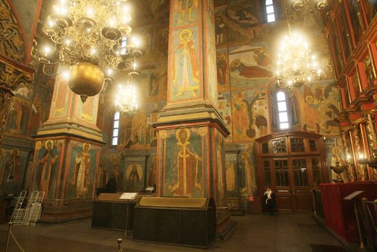Moscow Kremlin's Archangel Cathedral