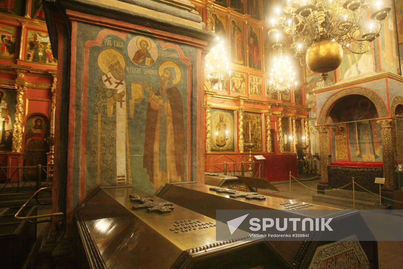 Moscow Kremlin's Archangel Cathedral