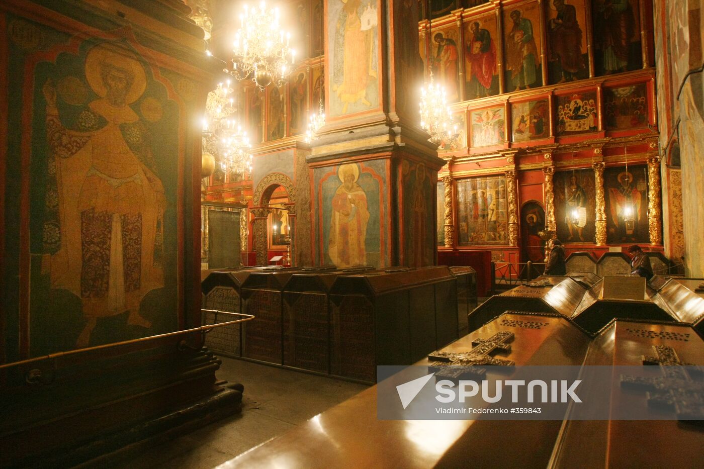 Moscow Kremlin's Archangel Cathedral