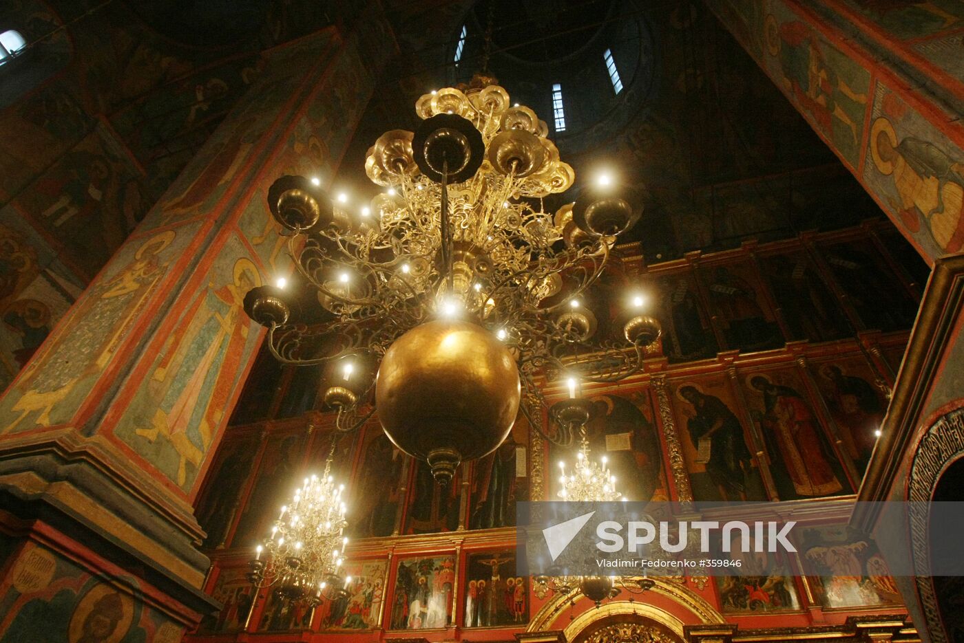 Moscow Kremlin's Archangel Cathedral