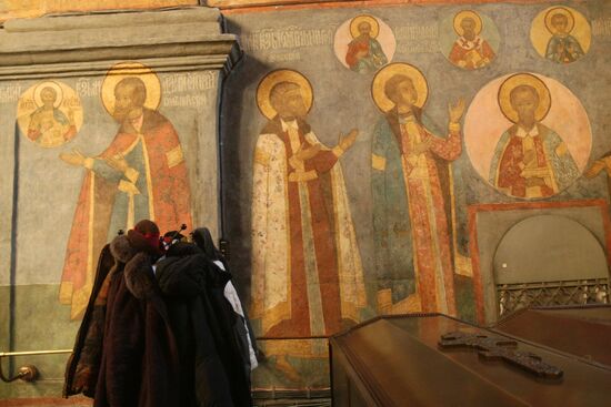 Moscow Kremlin's Archangel Cathedral