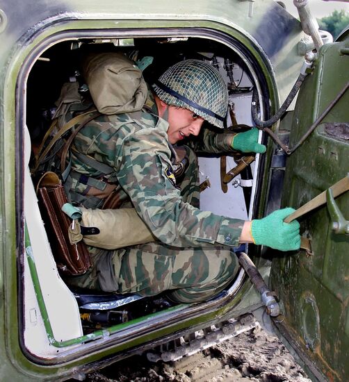 Marines' routine exercises