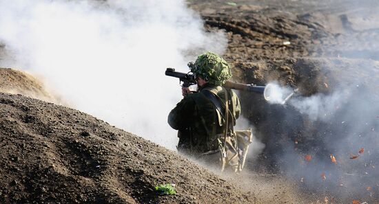 Marines' routine exercises