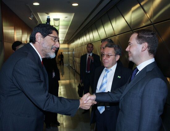 President Medvedev's official visit to Brazil