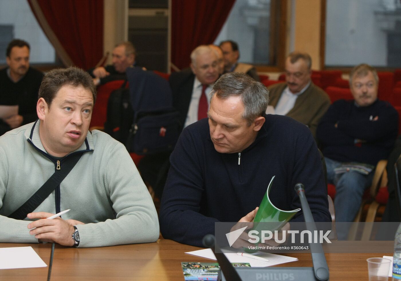 Meeting of Russia's top football coaches