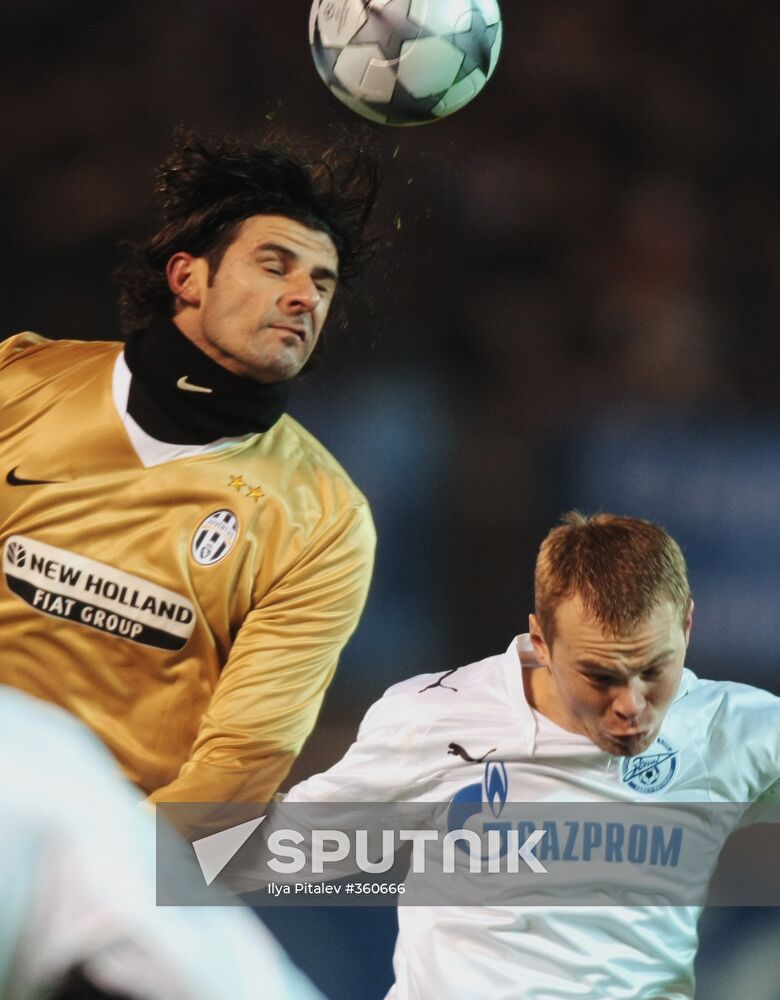 Zenit, St Petersburg, Russia vs. Juventus, Turin, Italy