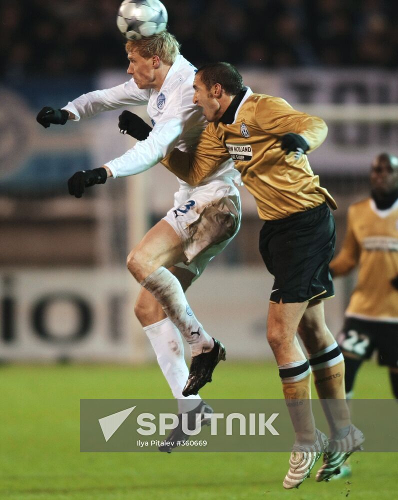 Zenit, St Petersburg, Russia vs. Juventus, Turin, Italy