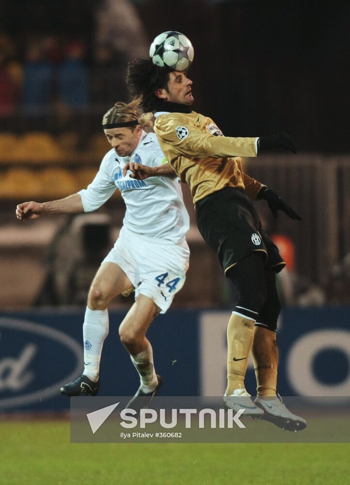 Zenit, St Petersburg, Russia vs. Juventus, Turin, Italy