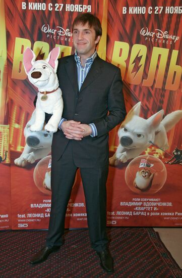Actor Vladimir Vdovichenkov at premiere of "Bolt"