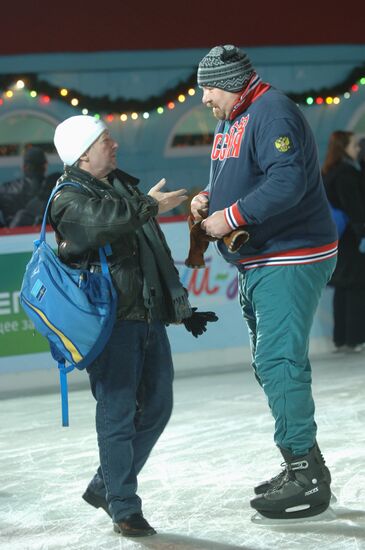 GUM Skating Rink on Red Square