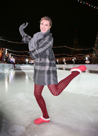 GUM Skating Rink on Red Square