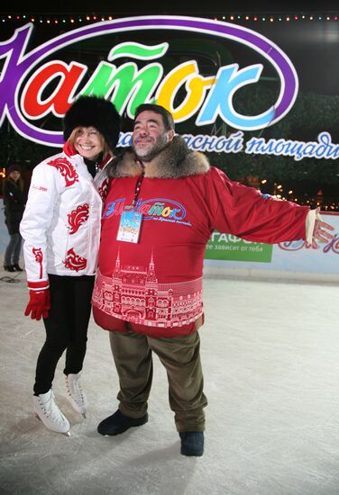 GUM Skating Rink on Red Square