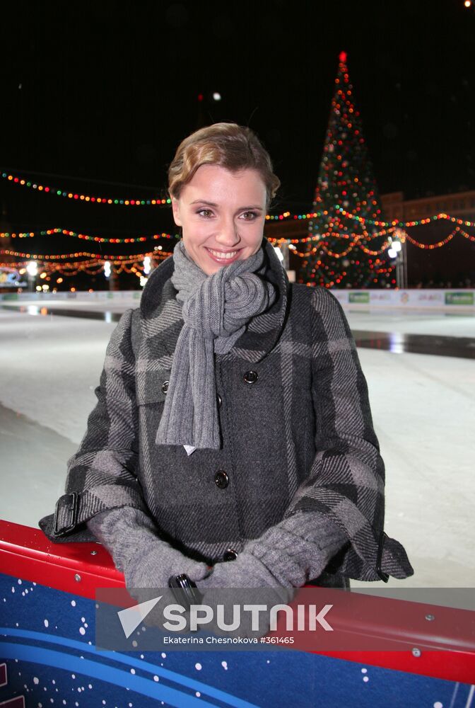 GUM Skating Rink on Red Square