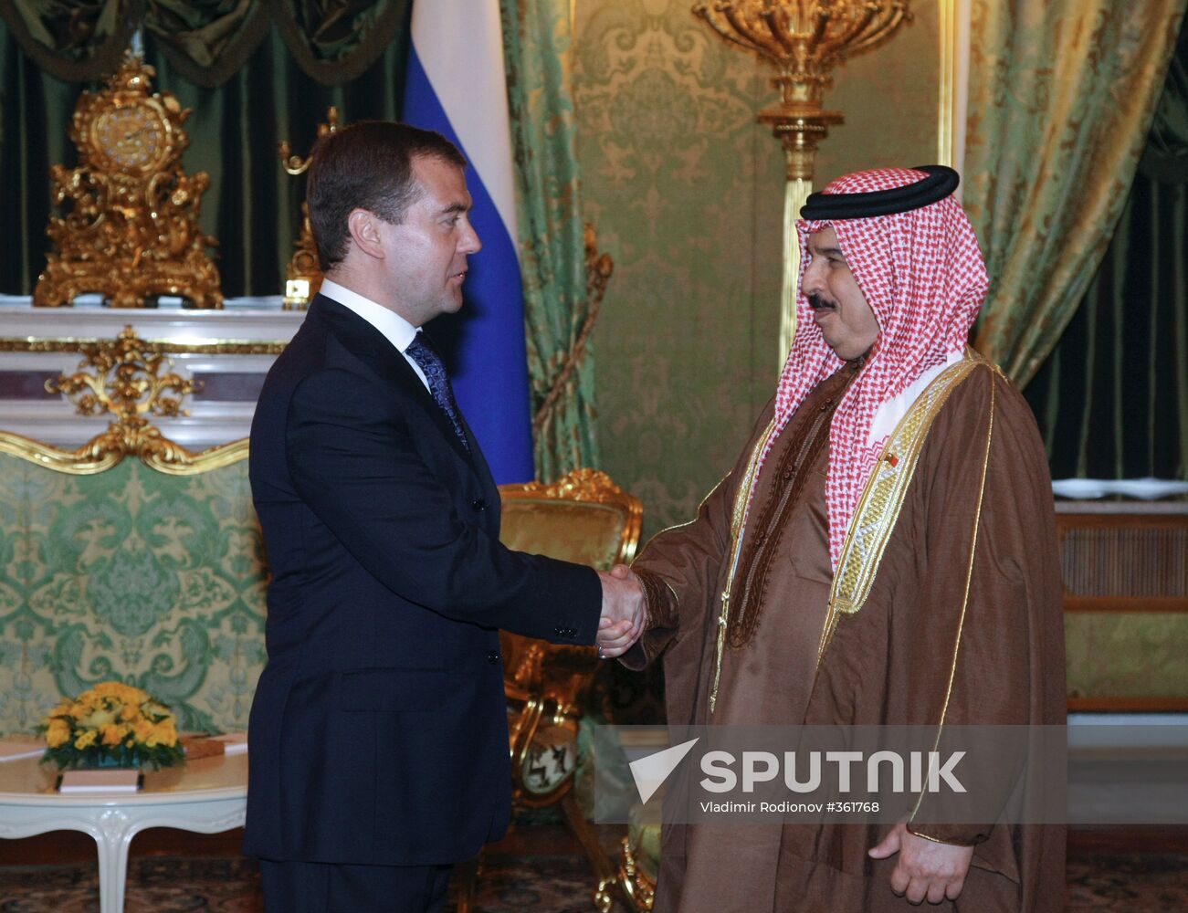 Meeting of Russian President and King of Bahrein