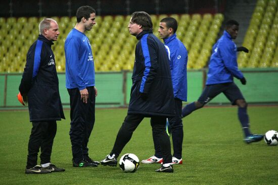 Soccer. FC Spartak Moscow training session