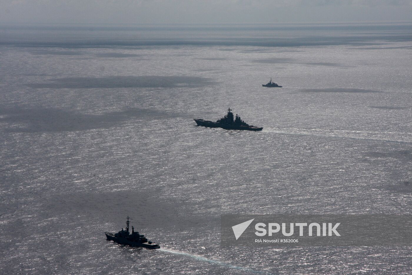 Russian-Venezuelan joint naval maneuvers VenRus-2008