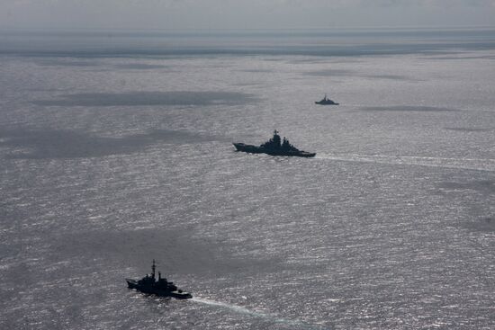 Russian-Venezuelan joint naval maneuvers VenRus-2008