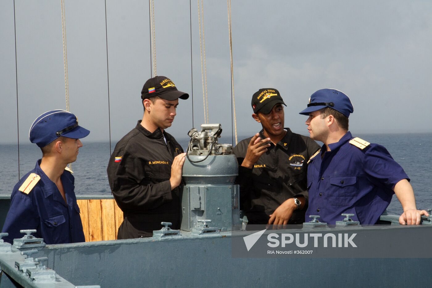 Russian-Venezuelan joint naval maneuvers VenRus-2008