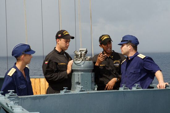 Russian-Venezuelan joint naval maneuvers VenRus-2008