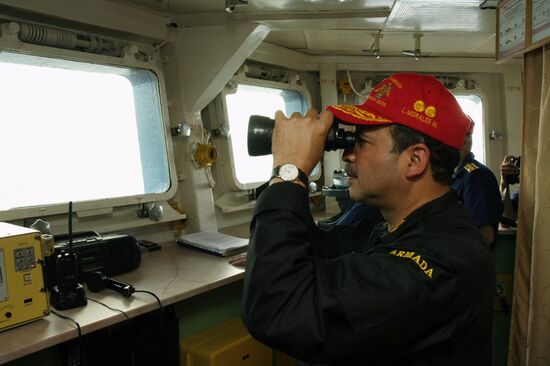 Russian-Venezuelan joint naval maneuvers VenRus-2008