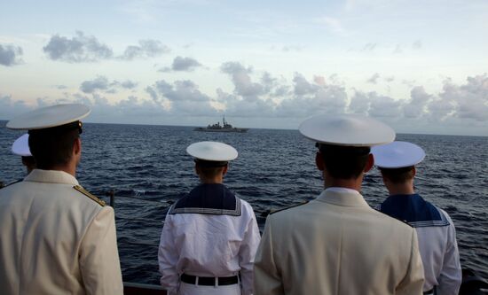 Russian-Venezuelan joint naval maneuvers VenRus-2008