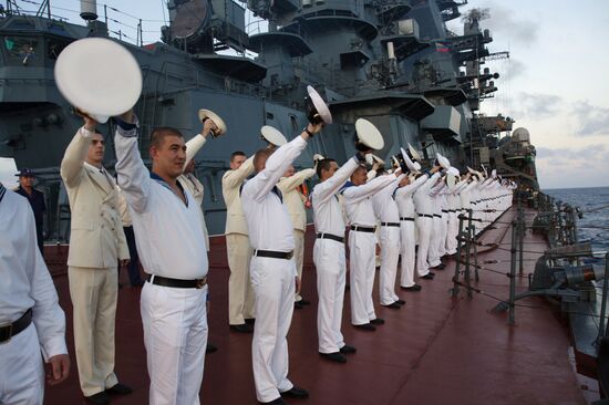 Russian-Venezuelan joint naval maneuvers VenRus-2008