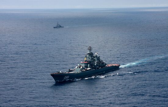 Russian-Venezuelan joint naval maneuvers VenRus-2008