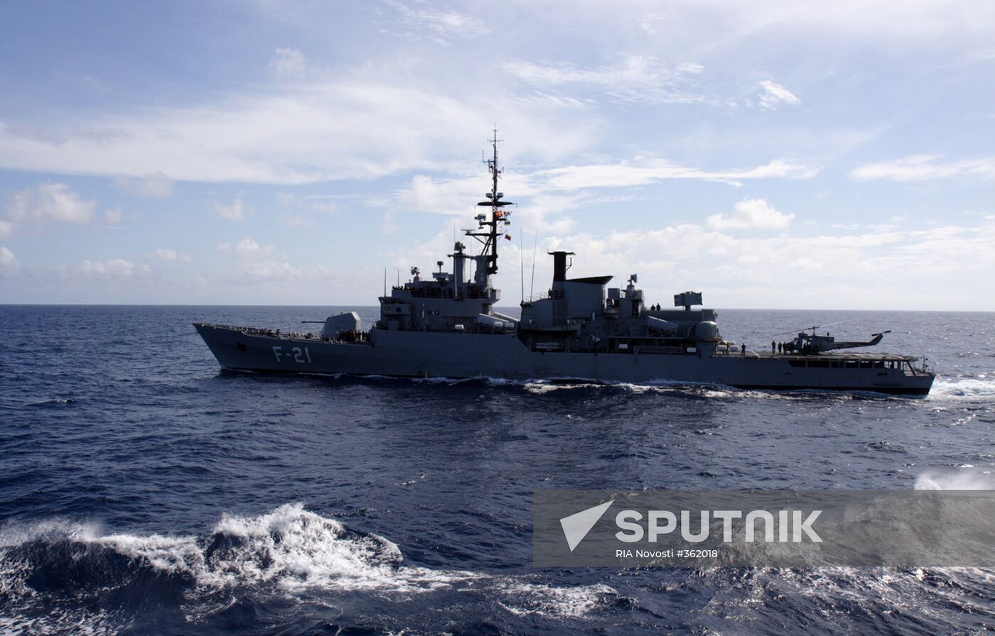 Russian-Venezuelan joint naval maneuvers VenRus-2008