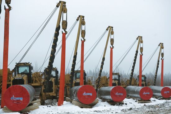 Launching construction of Bovanenko-Ukhta gas pipeline