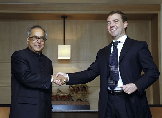 Dmitry Medvedev pays an official visit to India Second day