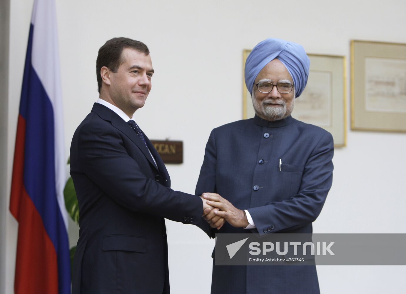Dmitry Medvedev in India