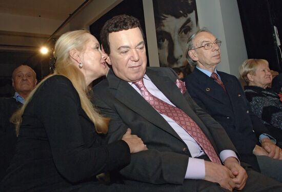 Actor Alexei Batalov celebrating his 80th birthday