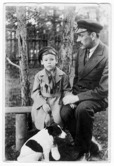 Archive photos of Patriarch Alexy II
